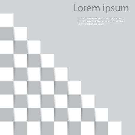 Modern minimal grey abstract background, vector illustrationのイラスト素材