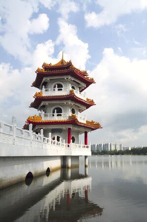 pagoda towerの写真素材