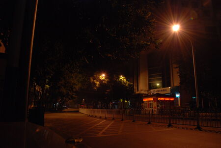 Night view at the streetのeditorial素材