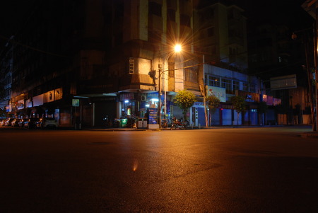 Night view at the streetのeditorial素材