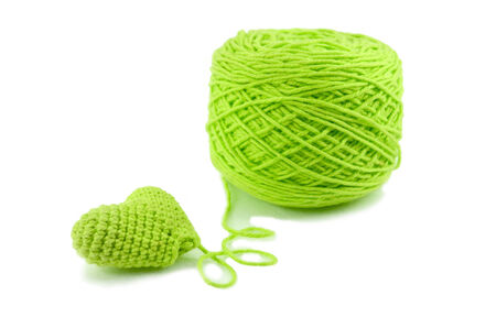 crochet yarnの写真素材