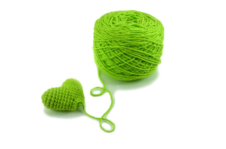 crochet yarnの写真素材