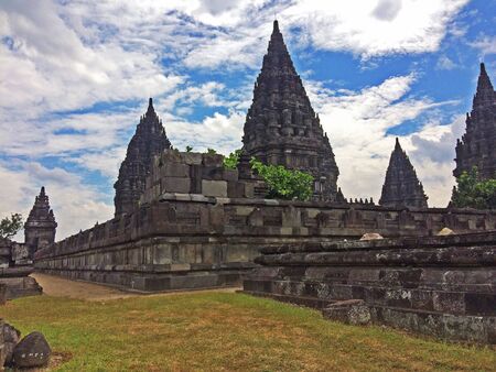 Prambanan Temple Jogjakarta Indonesiaの写真素材