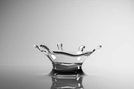 minimal background for investment, Downtrend candlestick chart for trading view. 3d renderingの写真素材