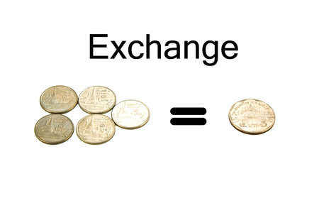 Dollars Thailand   Concept of savings or investment 