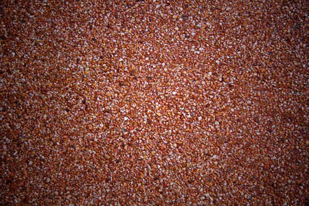 This is a small pebble surface の写真素材