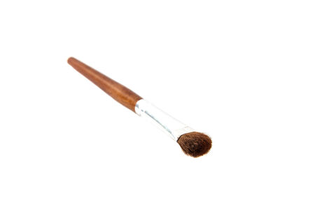 Brush for makeup on a white background.の写真素材