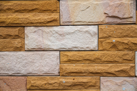 Brick texture and surface brown and red.
