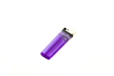 Lighter color purple on a white background.の写真素材