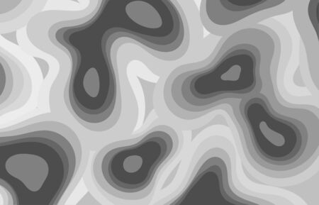 white and gray geometric fluid modern abstract background. Vector  illustrationのイラスト素材