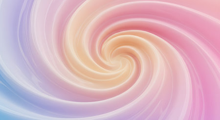 abstract background with a swirl of pink and yellow and blue colorsの素材