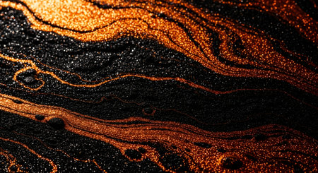 Marble abstract acrylic background. Marbling artwork texture. Agate ripple pattern. Gold powder.の素材