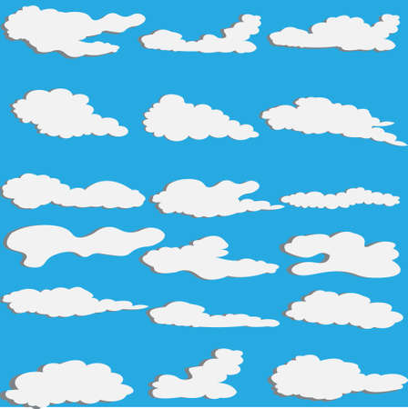 Beautiful cloud concept designのイラスト素材