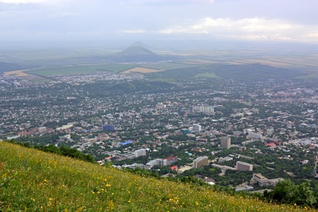 Pyatigorsk - resort city in Russia, administrative center of North Caucasian Federal Districtの写真素材