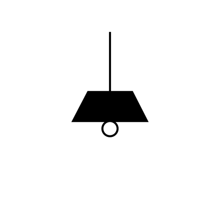 lamp iconのイラスト素材
