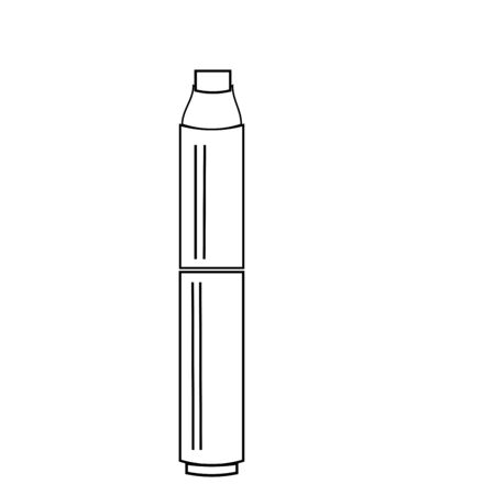 e-cigarettes mechmodのイラスト素材