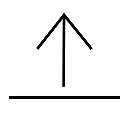 Upload iconのイラスト素材
