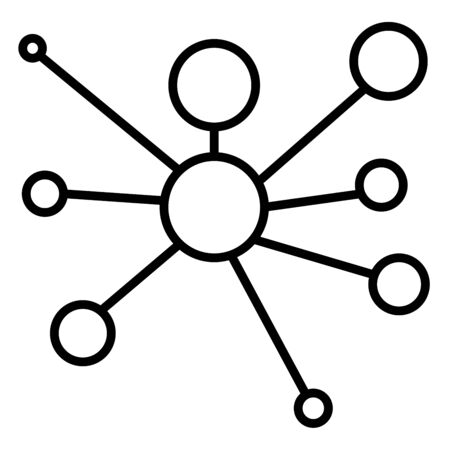 Network icon.のイラスト素材