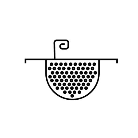 colander iconのイラスト素材