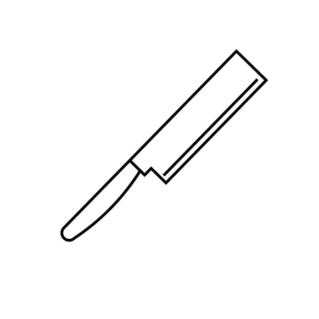 cleaver iconのイラスト素材