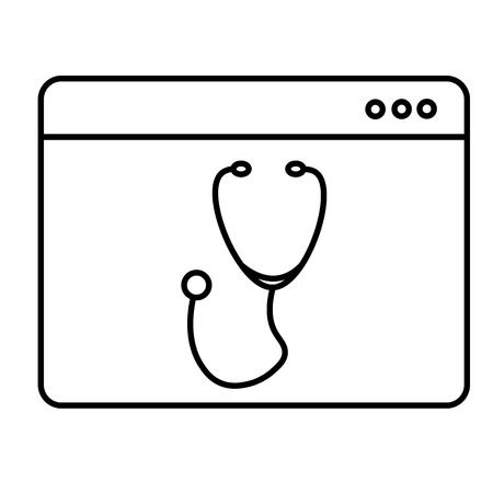 Medical site iconのイラスト素材