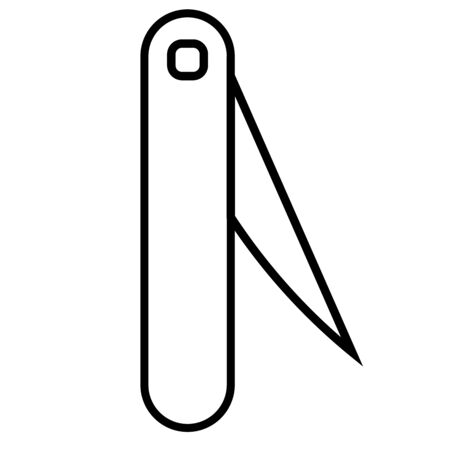 knife iconのイラスト素材