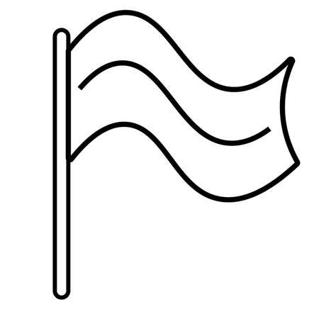 flag iconのイラスト素材