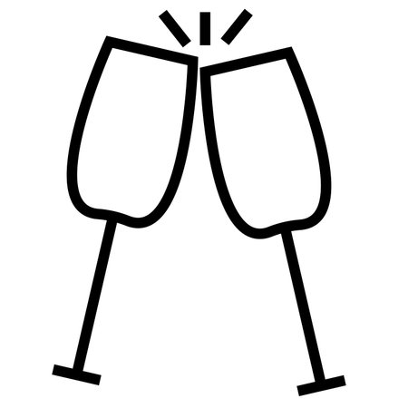champagneのイラスト素材