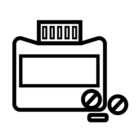 medicine iconのイラスト素材