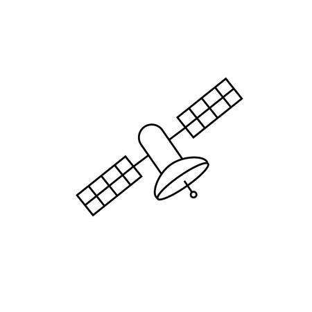 satellite iconのイラスト素材