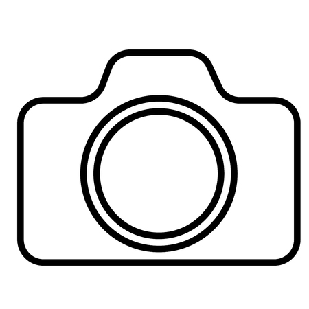 Camera, image, photo, photography, photos iconのイラスト素材