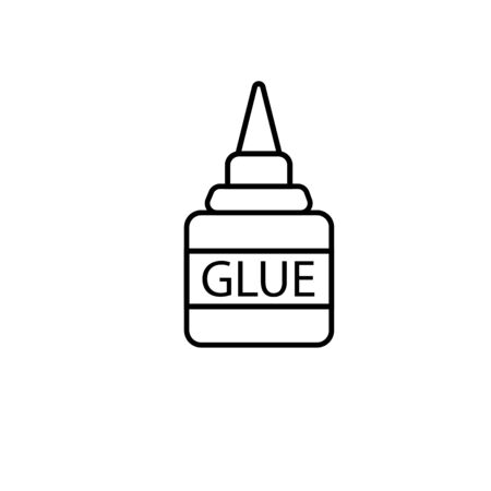 glue iconのイラスト素材