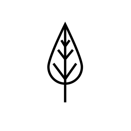 leaf iconのイラスト素材