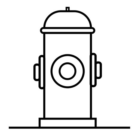 hydrant iconのイラスト素材