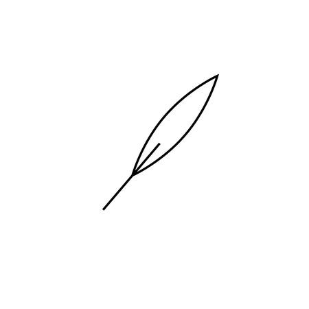ancient pen iconのイラスト素材