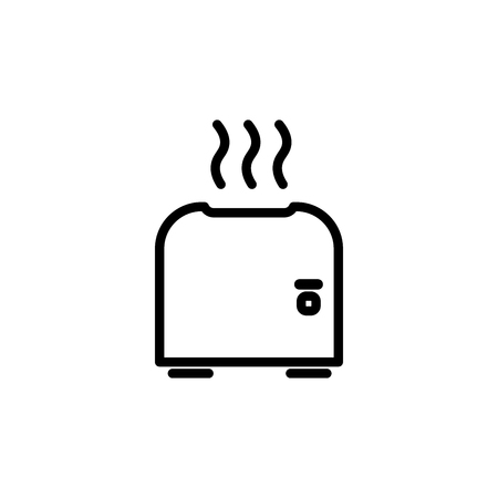 toaster iconのイラスト素材