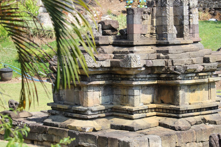 Songgoriti temple, one of the Hindu temples in the city of Malang, East Java, Indonesia