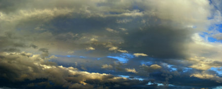 Cloudy panorama