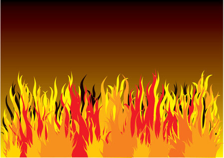 Put youre text on the fire backgroundのイラスト素材