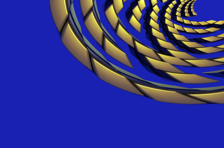 3D generated background