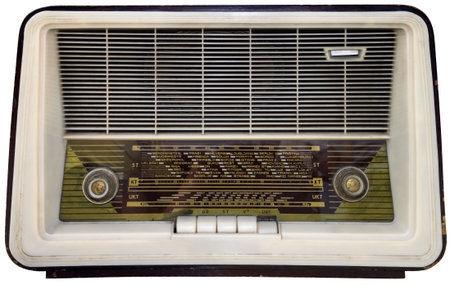 Nostalgic antique radioの写真素材
