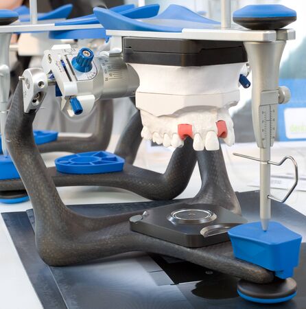 Dental Micrometer Articulator for Teeth Alignmentの写真素材