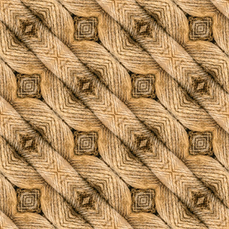 Sandy Brown Doormat Seamless Pattern