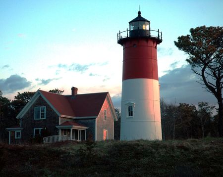 Cape Cod Lighthouseの写真素材