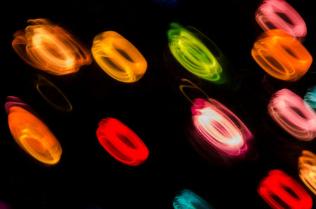 Colorful Sphere Abstractionの写真素材