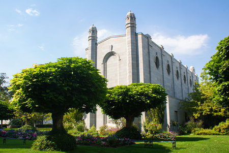 Utah summer Churchの写真素材