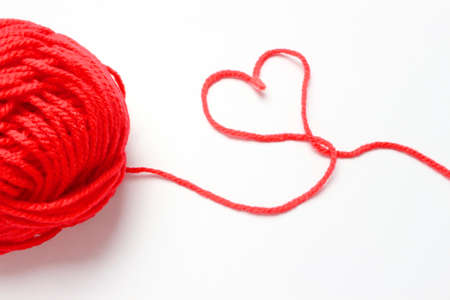 Red string of fateの写真素材