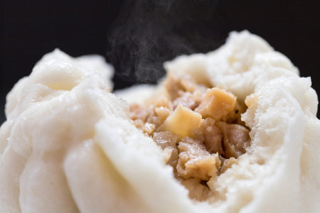 Steamed meat buns