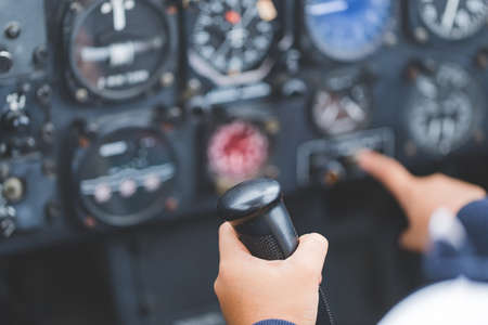 Airplane instrumentsの写真素材