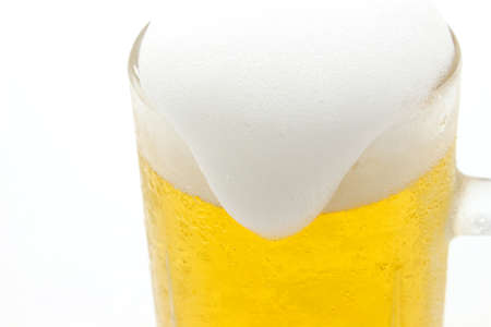 Beer foamの写真素材